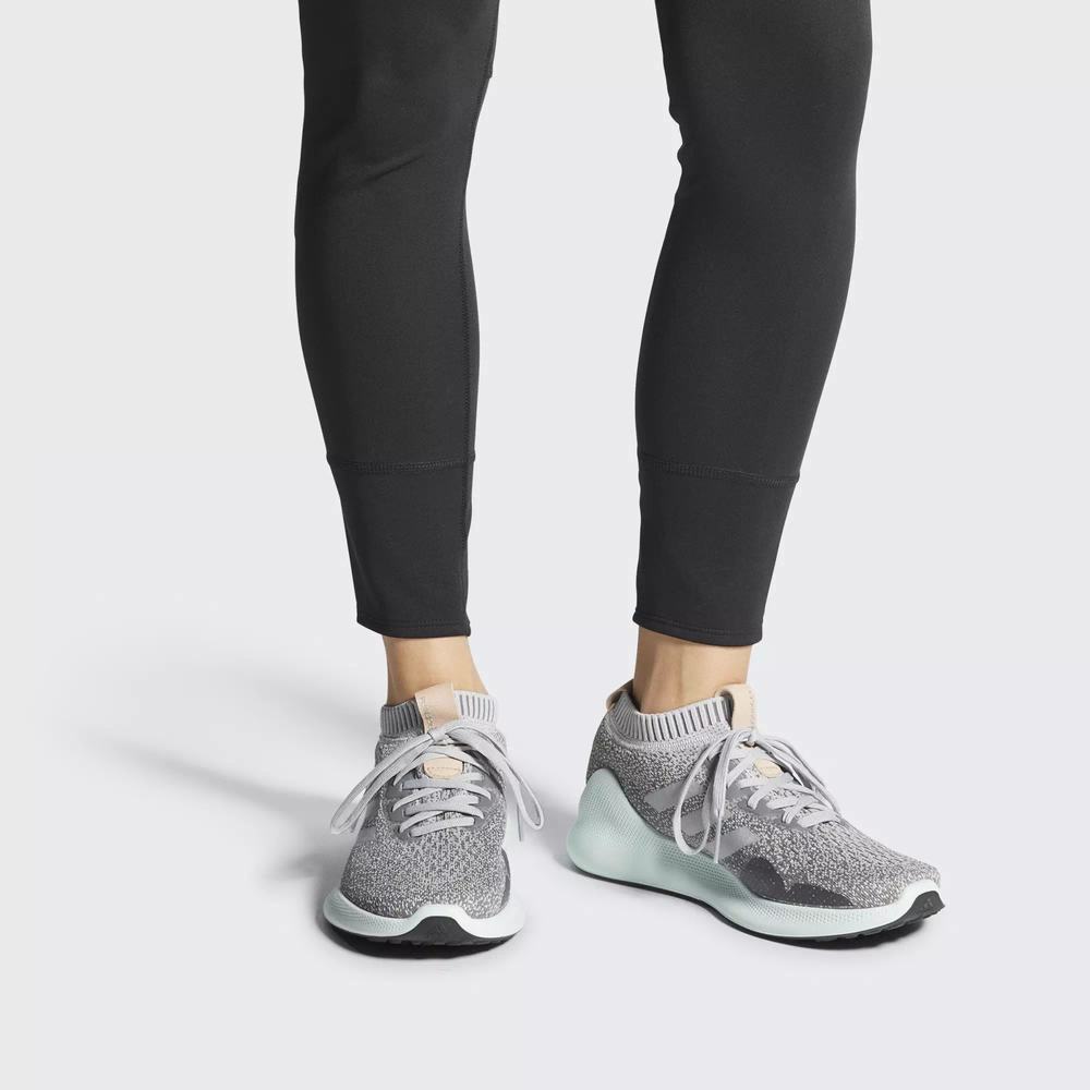 Adidas Purebounce+ Tenis Para Correr Grises Para Mujer (MX-38025)